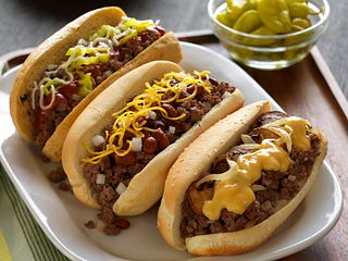 Three-Way Crumbled Beef Sandwiches