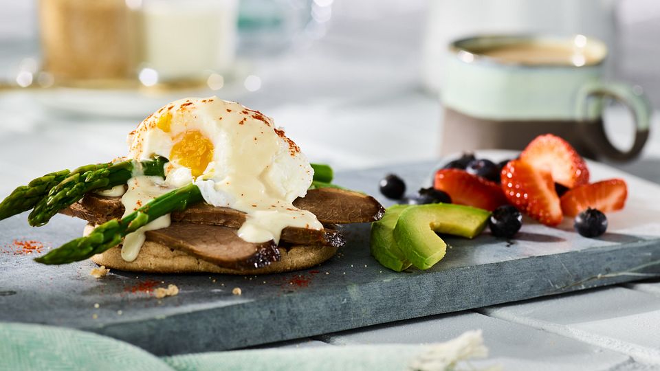 Smoked Beef Brisket Benedict