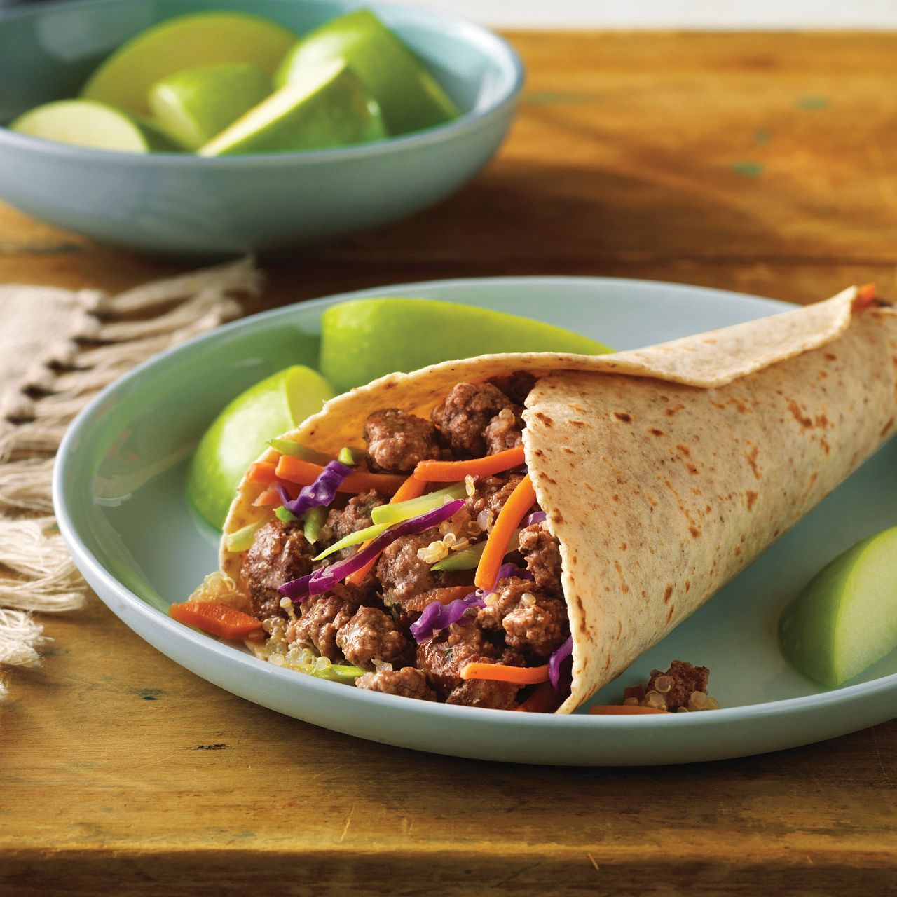 Rock and Roll Beef Wraps