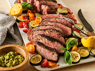 Santa Maria Tri-Tip Pistachio Pesto