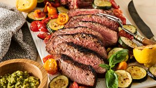 Santa Maria Tri-Tip Pistachio Pesto