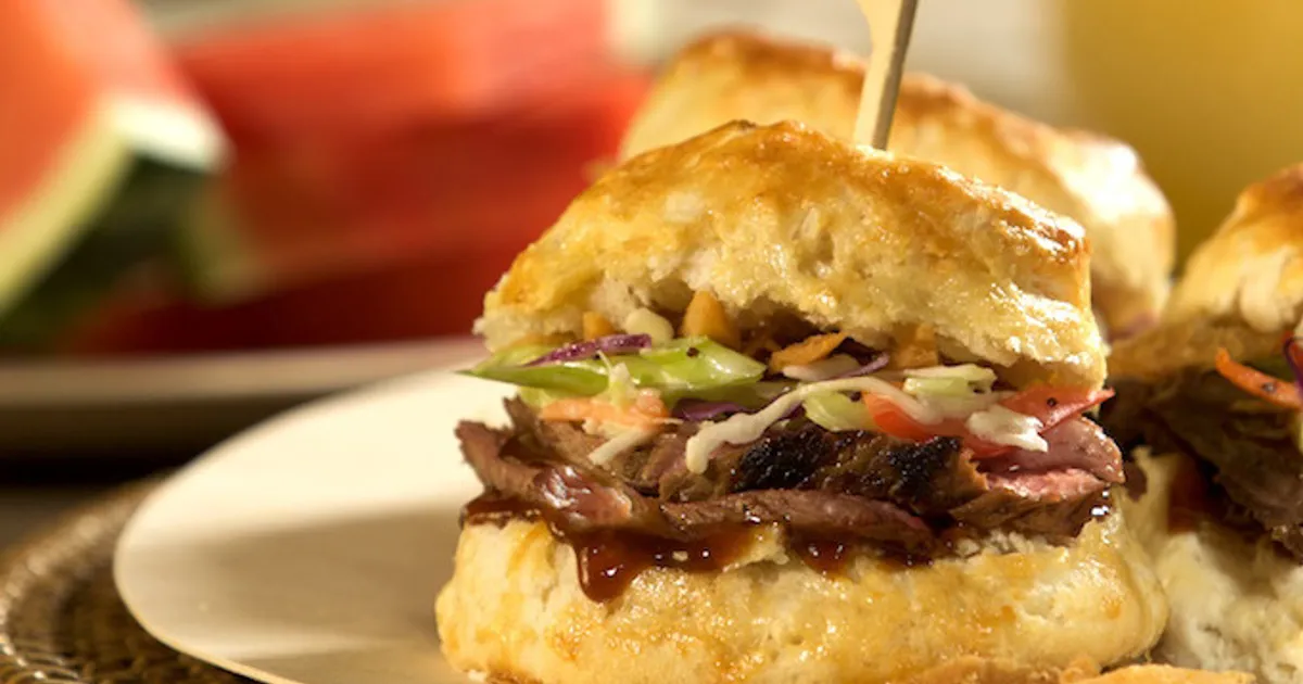 BBQ Beef Biscuit Sliders | Beef Loving Texans | Beef Loving Texans is your one-stop information cent