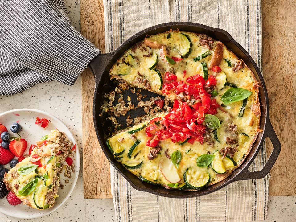 FY23 BIWFD Recipes, Beef and Veggie Frittata