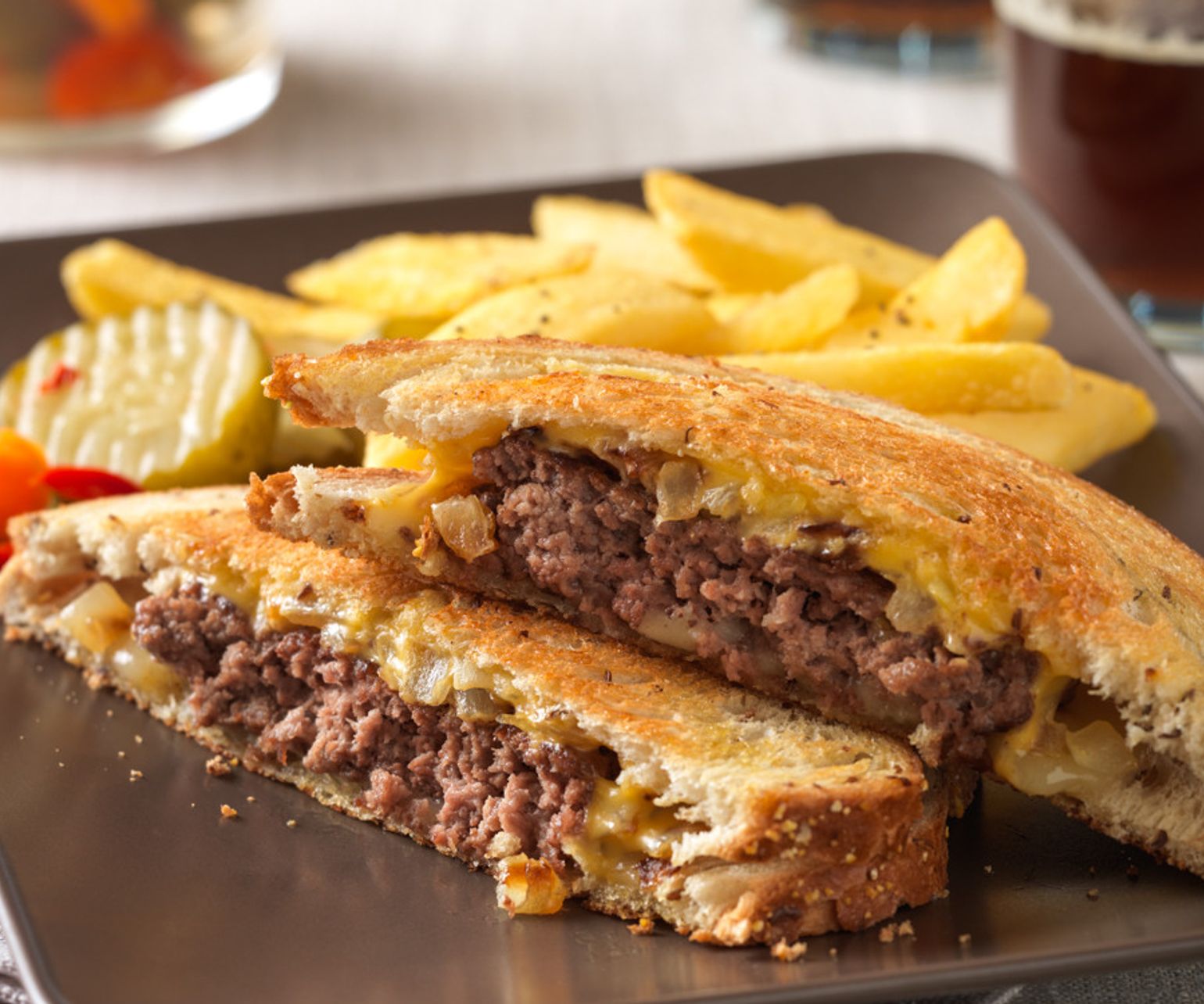 Classic Beef Patty Melt