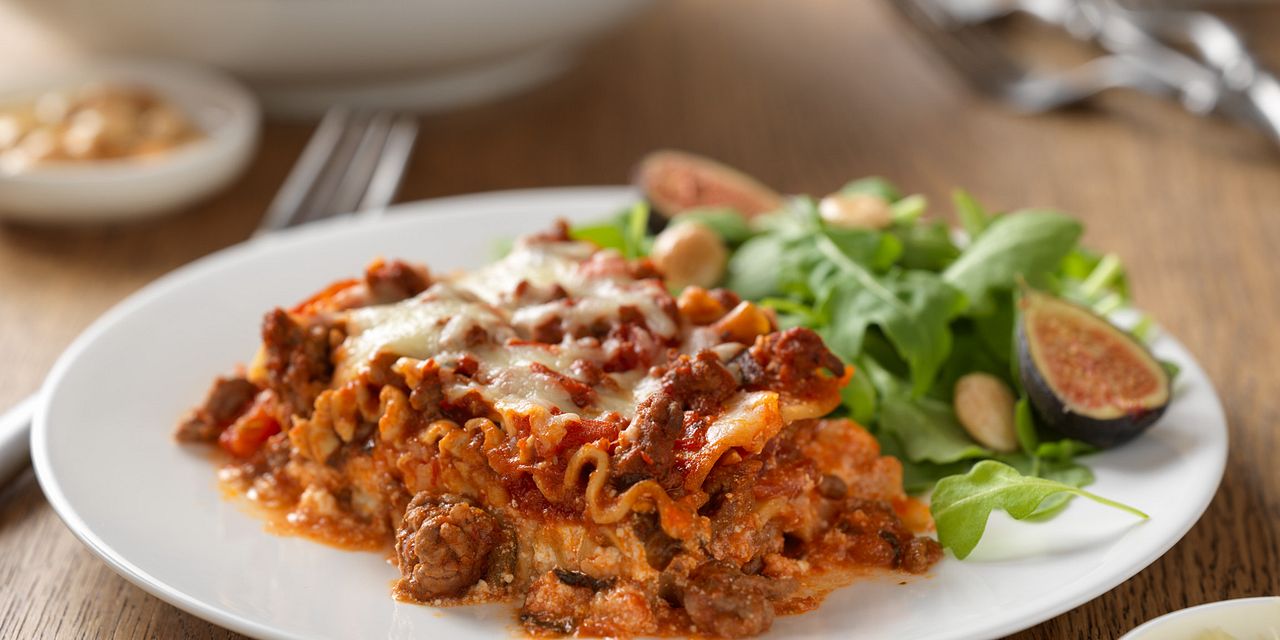 No-Fuss Beef Lasagna
