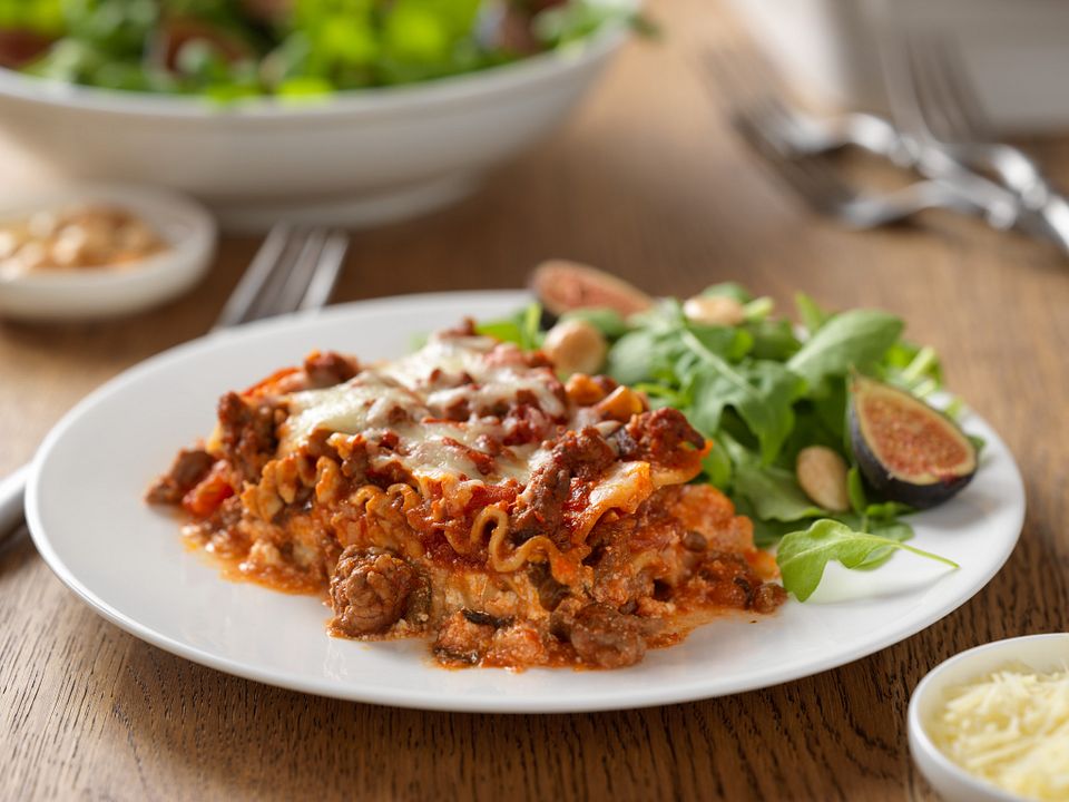 No-Fuss Beef Lasagna