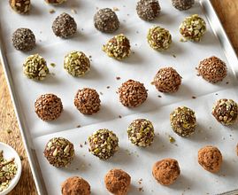 Beef, Dark Chocolate and Cherry Power Bites