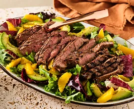 Cali-Avocado Steak Salad