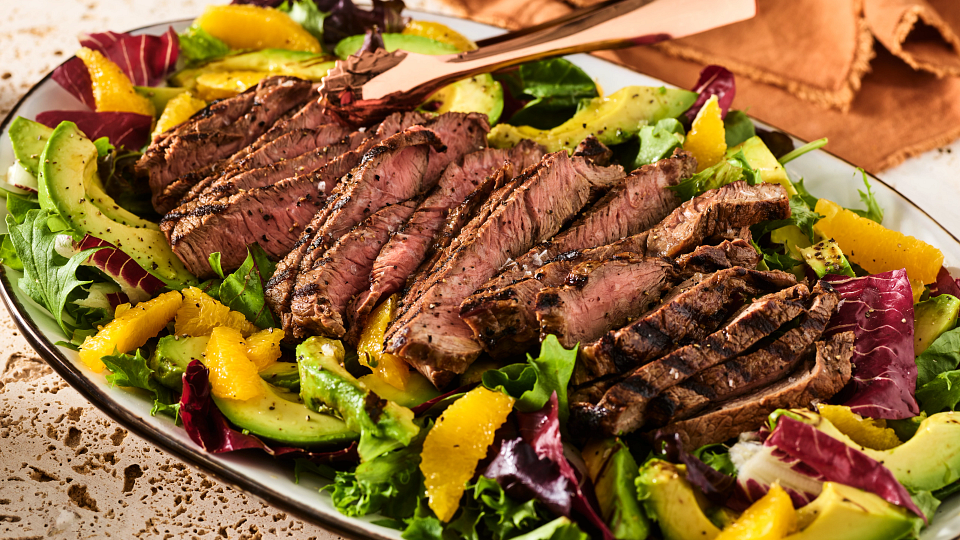 Cali-Avocado Steak Salad