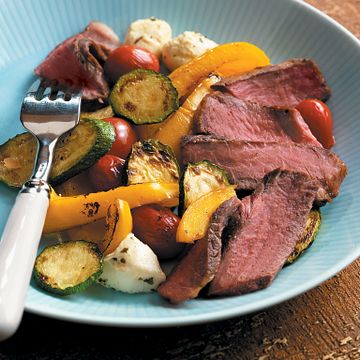 Sonoma Steaks with Vegetables Bocconcini