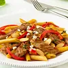 Basil Beef Asian Pasta Stir-Fry