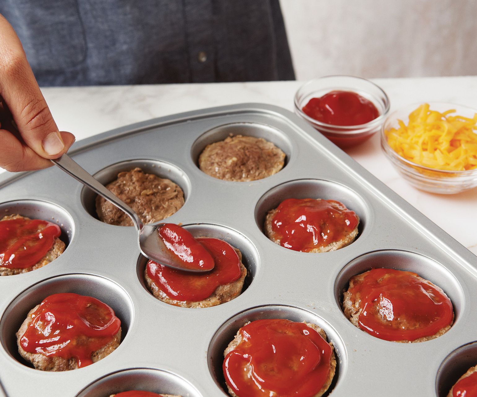 Five-Way Mini Meatloaves