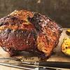 Maple-Glazed Rib Roast with Roasted Acorn Squash