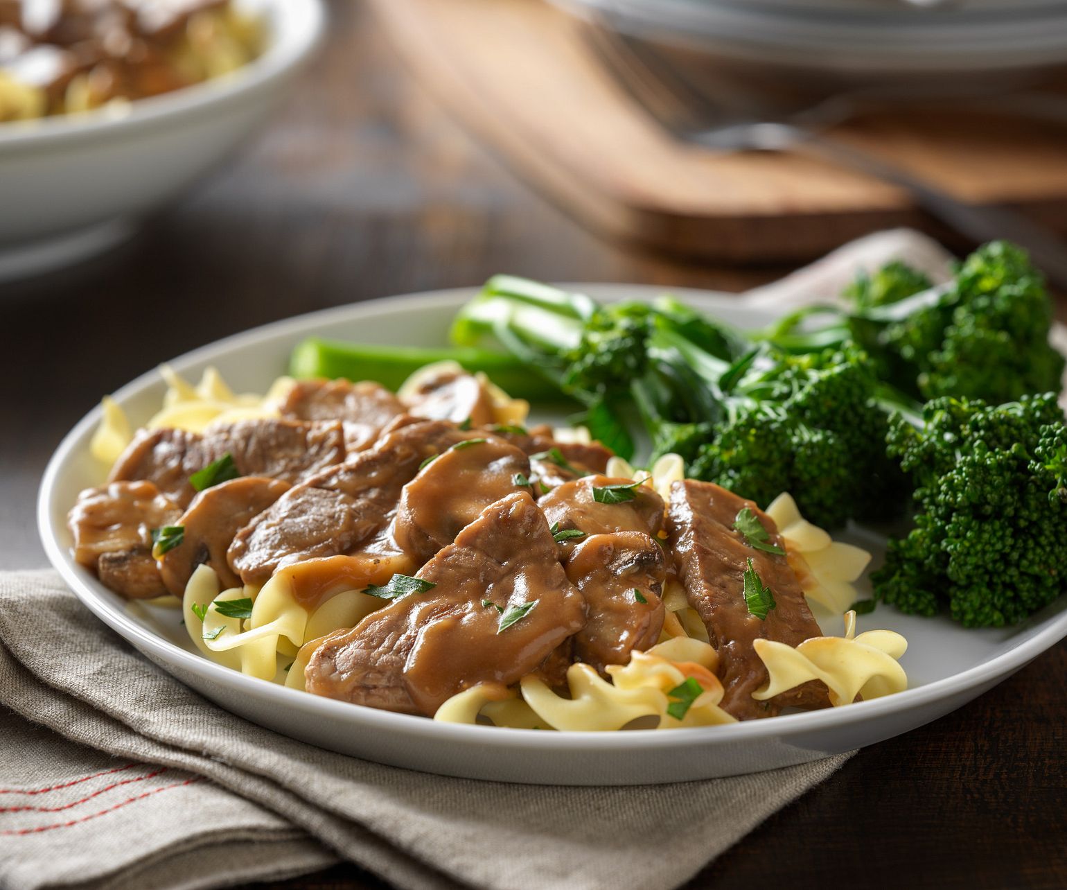 Easy Beef Stroganoff