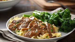 Beef Stroganoff