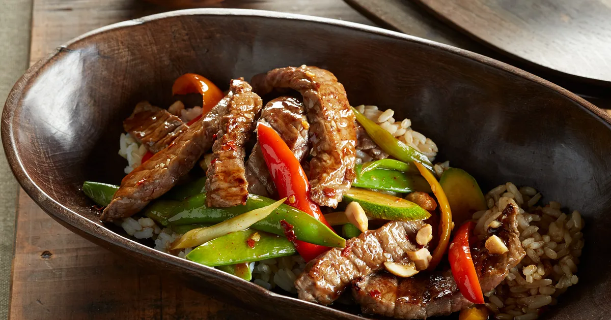 Szechuan Beef Stir-Fry | Beef Loving Texans | Beef Loving Texans is your one-stop information center