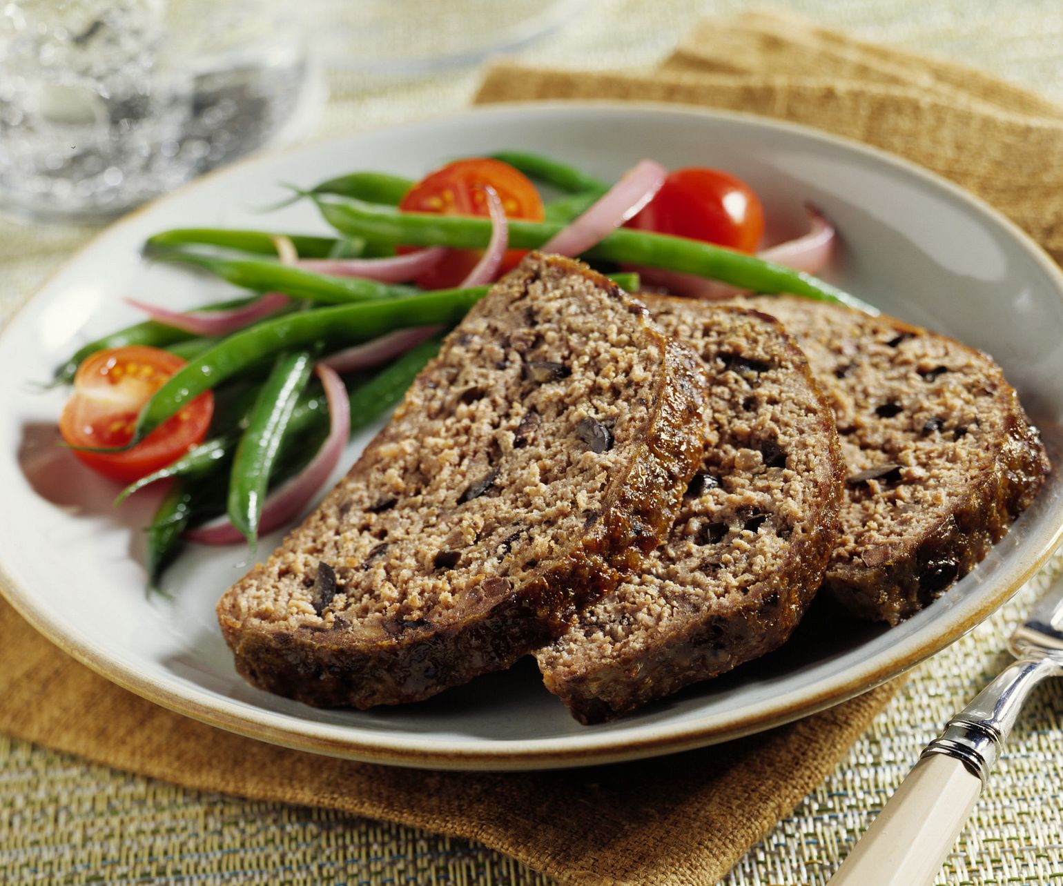 Olive Tapenade Meatloaf