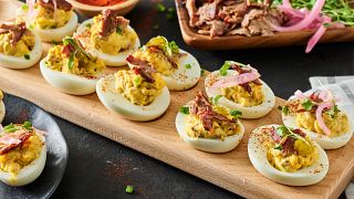 Brisket Deviled Eggs