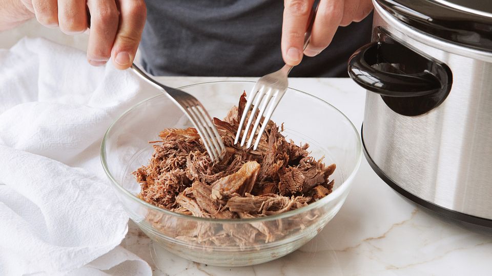 Four-Way Slow Cooker Shredded Beef Step Shot 1
