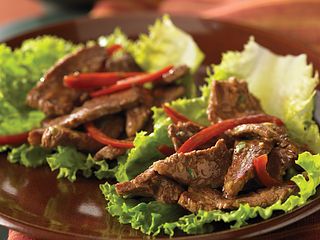 Thai Beef Wok 'n Roll-Ups