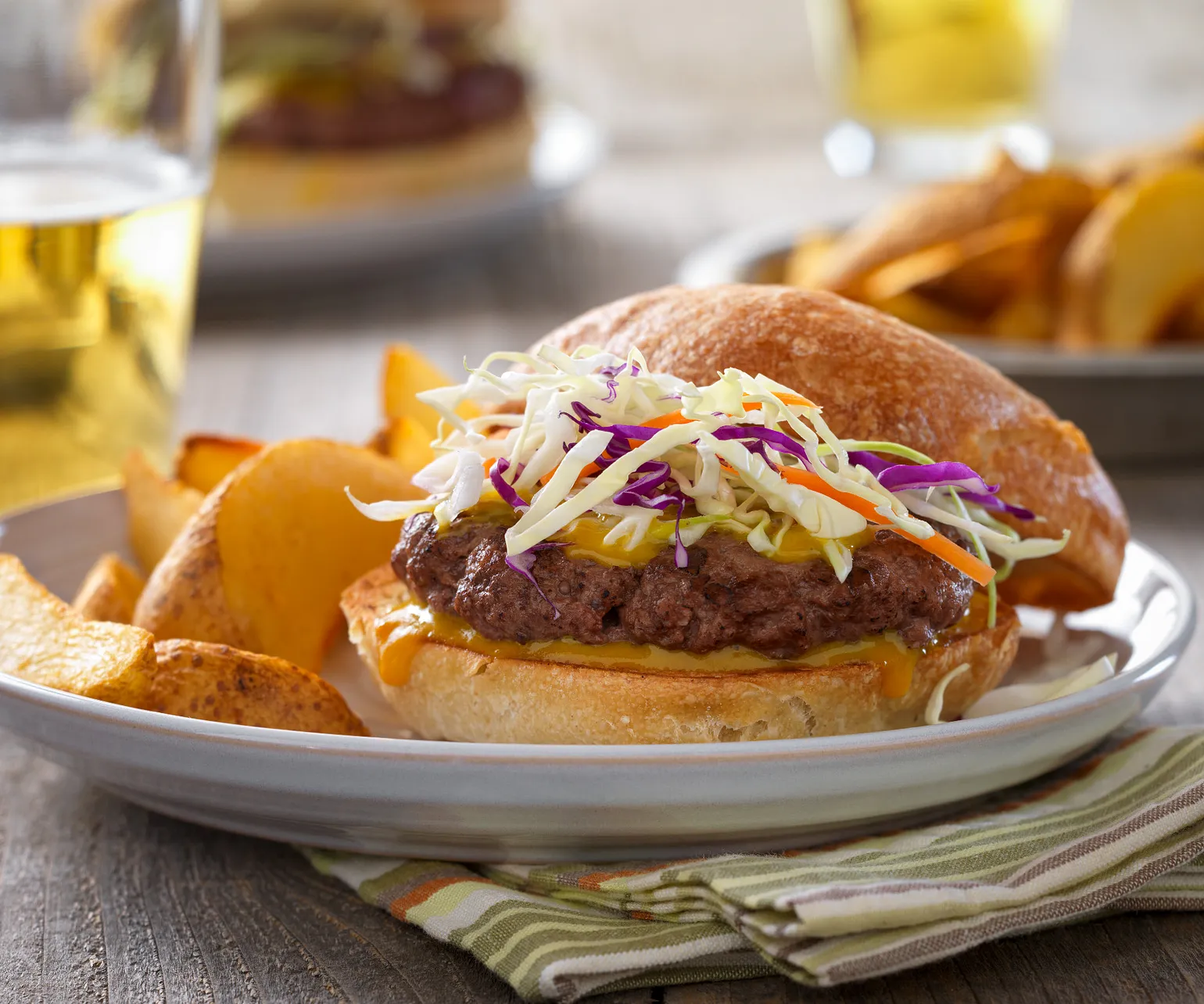 Carolina Barbecue Burgers