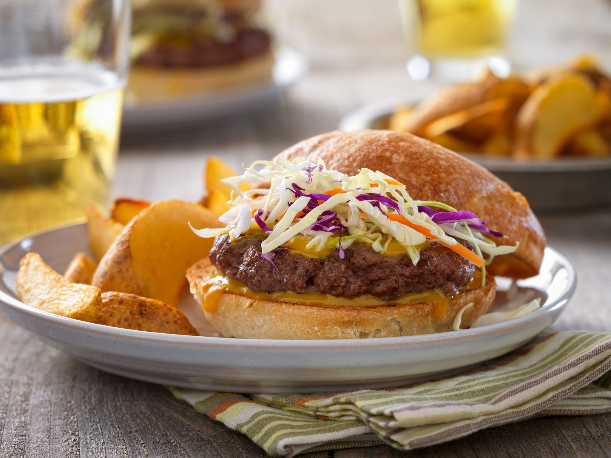 Carolina Barbecue Burgers