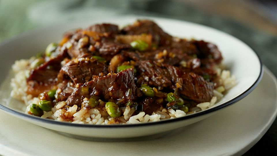 Mongolian Firepot Beef Bowl
