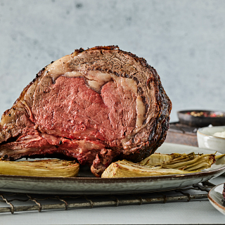 Rib Roast with Horseradish Sauce, FY24 BIWFD Recipe Re-Shoot
