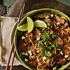 Beef & Pasta with Asian Peanut Sauce