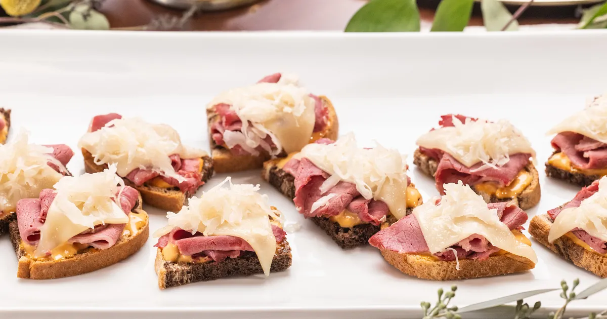 Reuben Bites | Beef Loving Texans | Beef Loving Texans is your one-stop information center for beef 