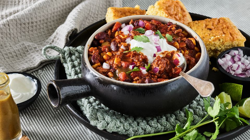 Santa Fe Beef & Corn Chili