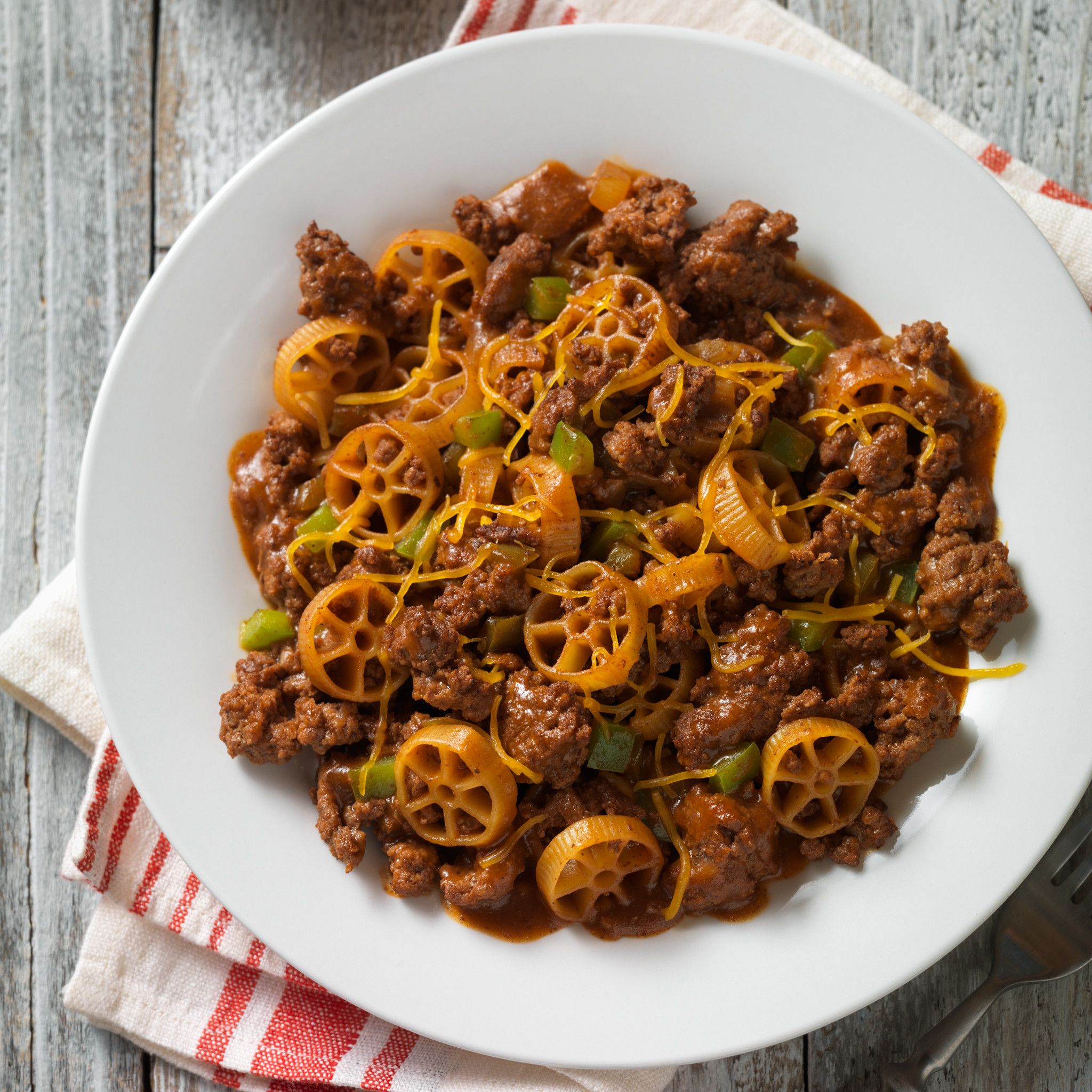 Chuckwagon Beef & Pasta Skillet | Beef Loving Texans