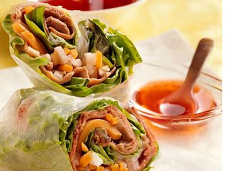 Vietnamese Beef & Vegetable Spring Rolls