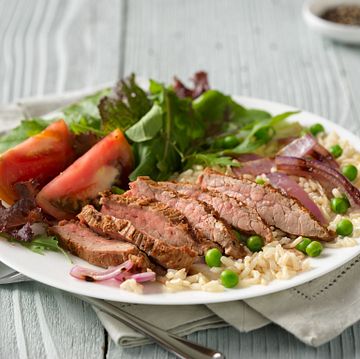 Indian Beef Flank Steak & Rice