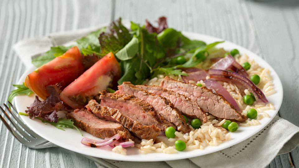 Indian Steak & Rice Bowl