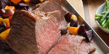 One Pan Beef Roast with Root Vegetables