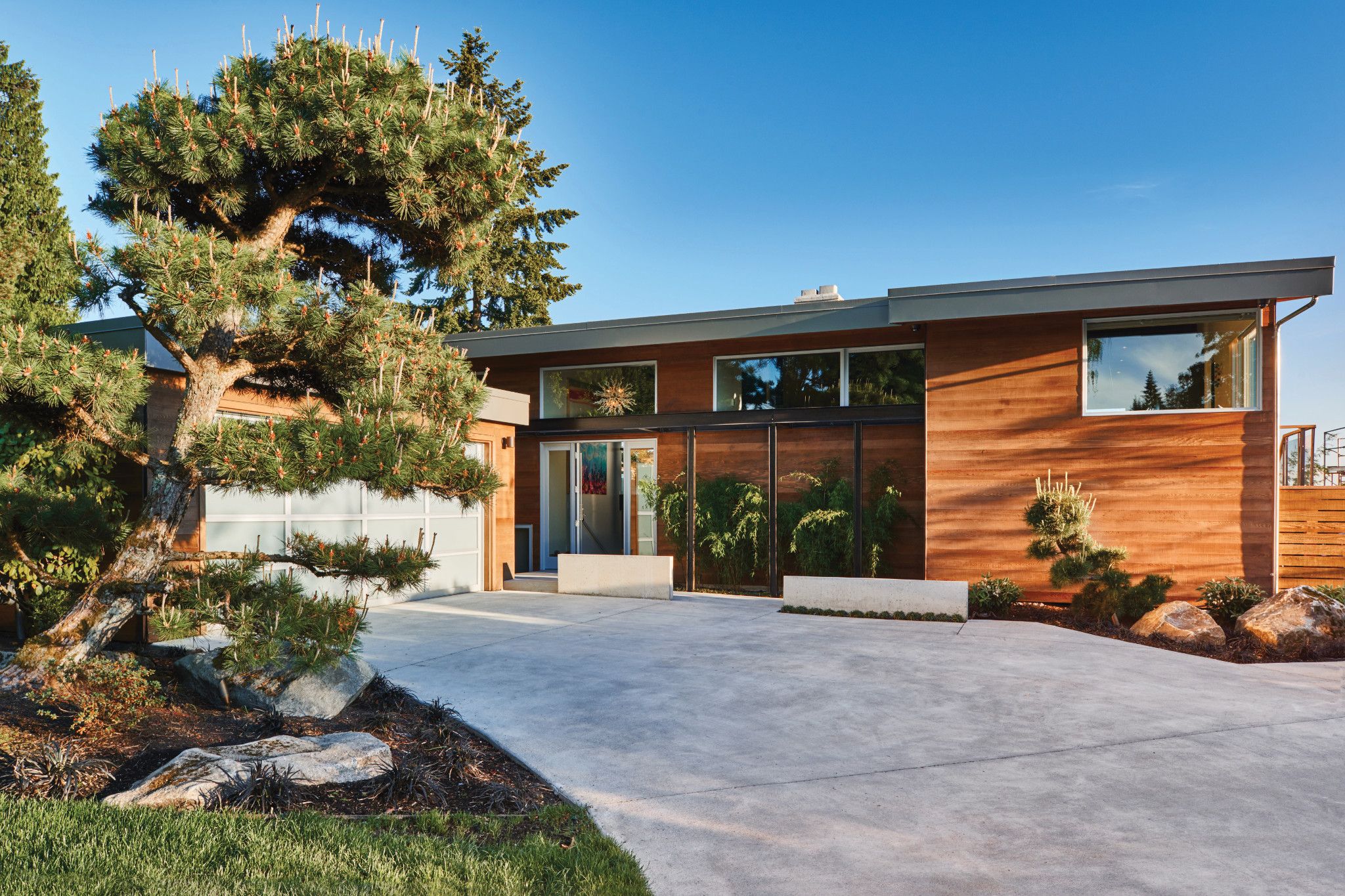 Mid-Century Contemporary Exterior Mid Century Contemporary