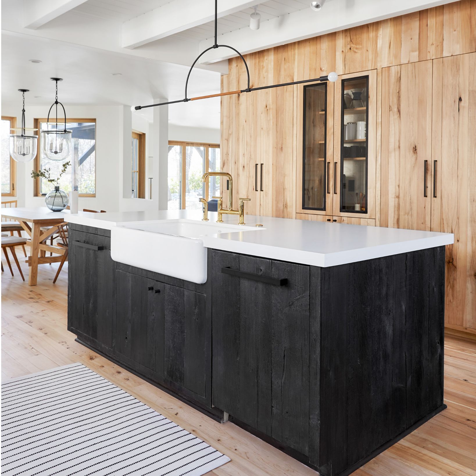 Cambria White Cliff Matte in Emily Henderson's mountain home.