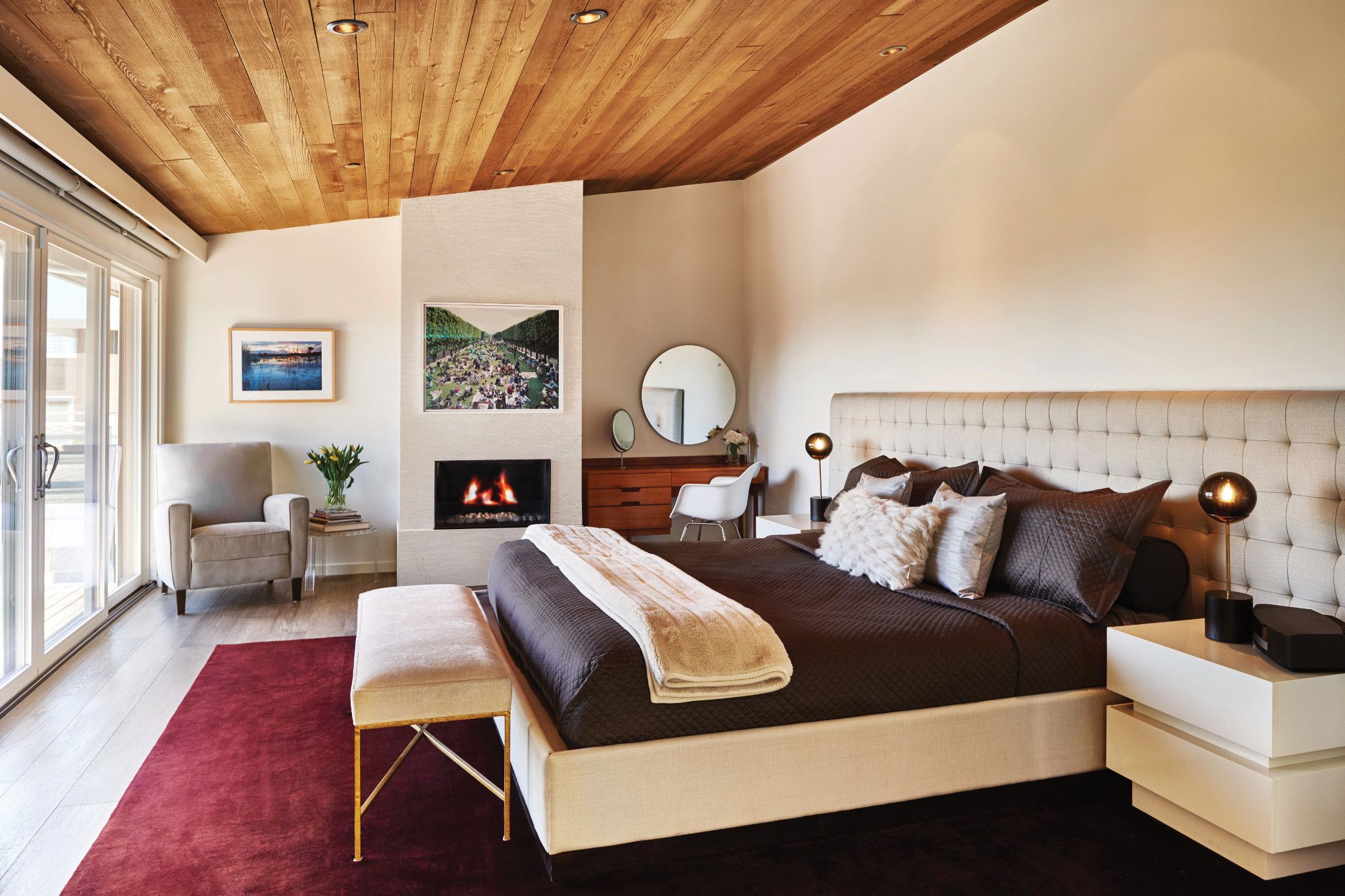 Mid-Century Contemporary Master Bedroom Mid-century Contemporary