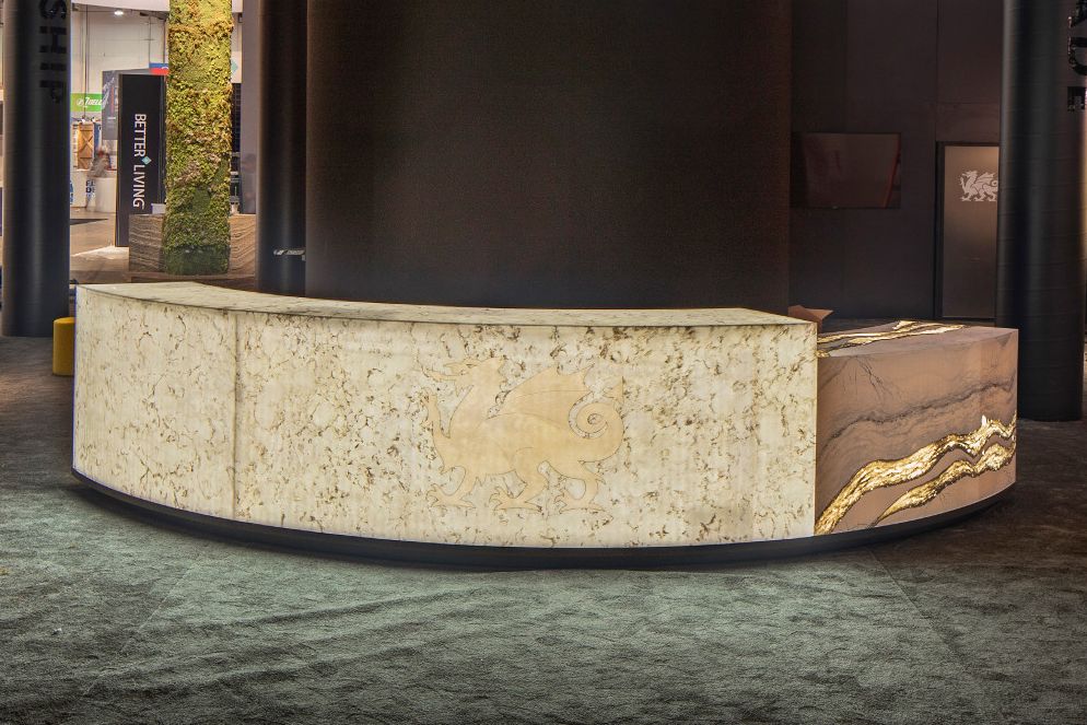 American Craftsmanship cambria-quartz-countertop-corporate-entryway-desk