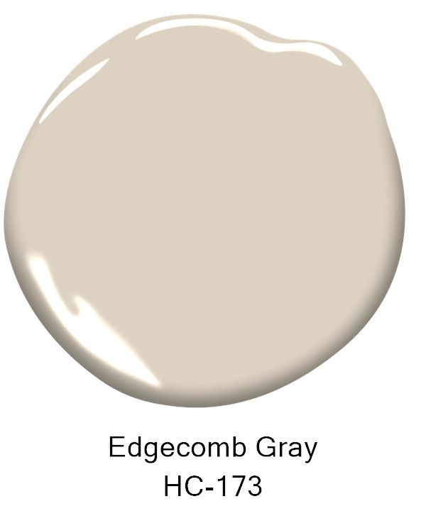Mid-Century Contemporary Paint Color - Edgecomb Gray HC-173