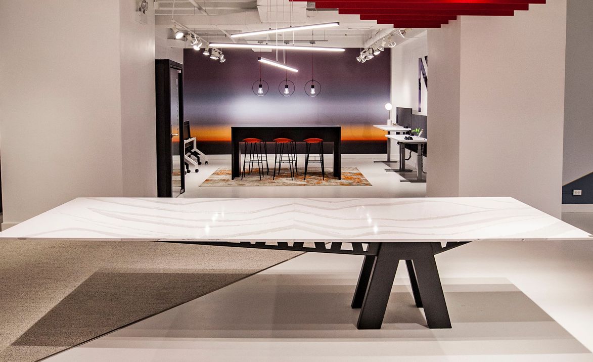 Cambria Brittanicca conference table.