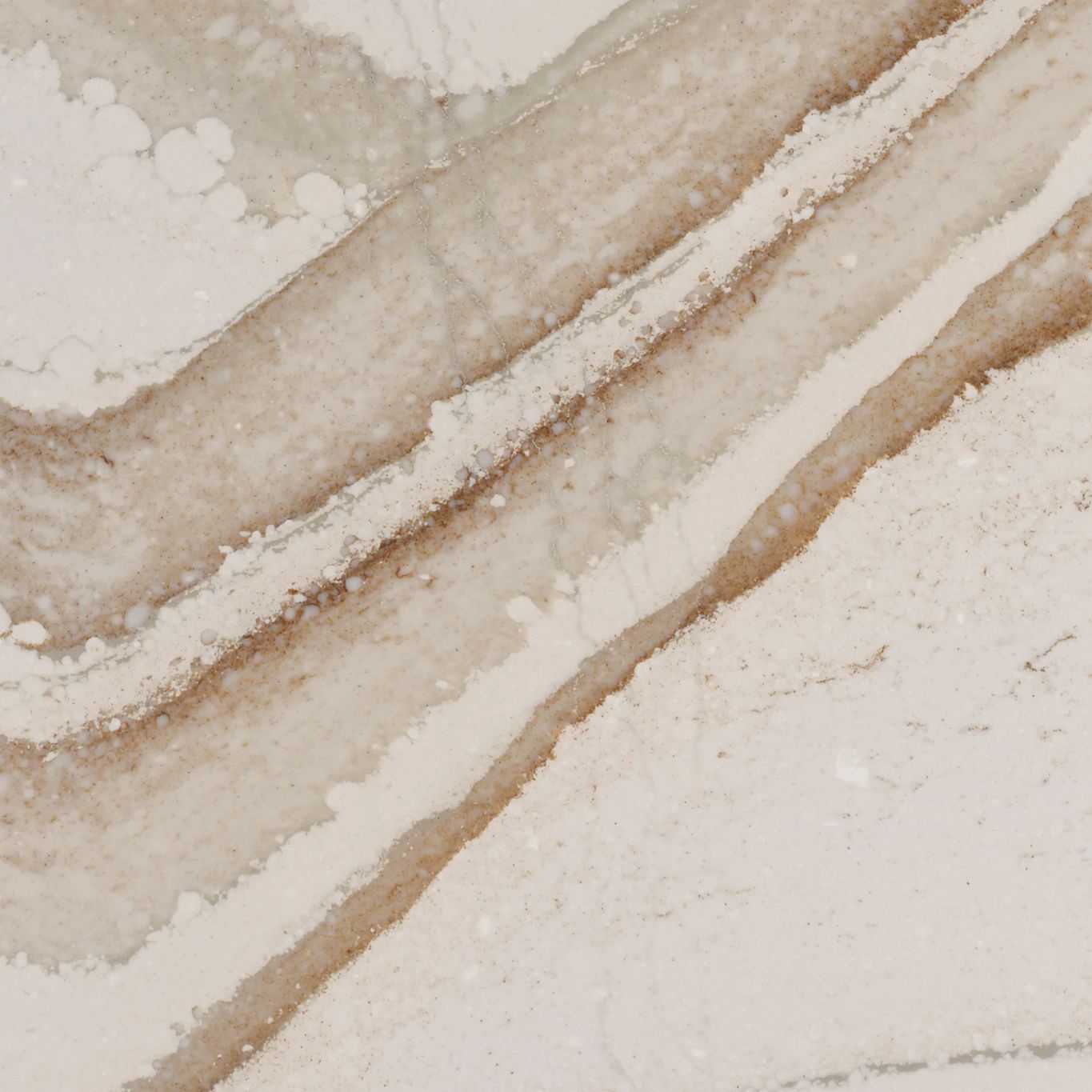 Cambria's Brittanicca Gold design sample view.