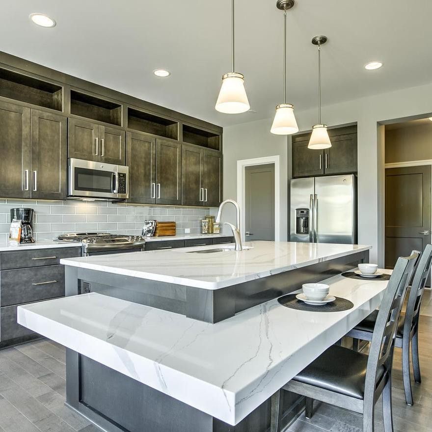 kitchen island low seating