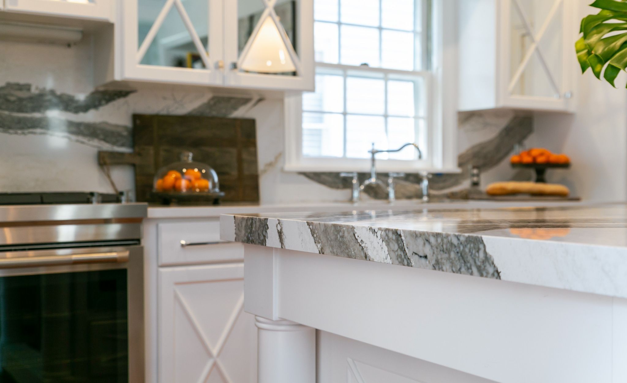 Cambria countertops edge profile details.