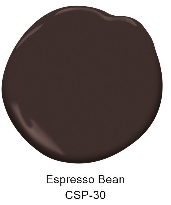 Mid-Century Contemporary Paint Color- Espresso Bean CSP-30