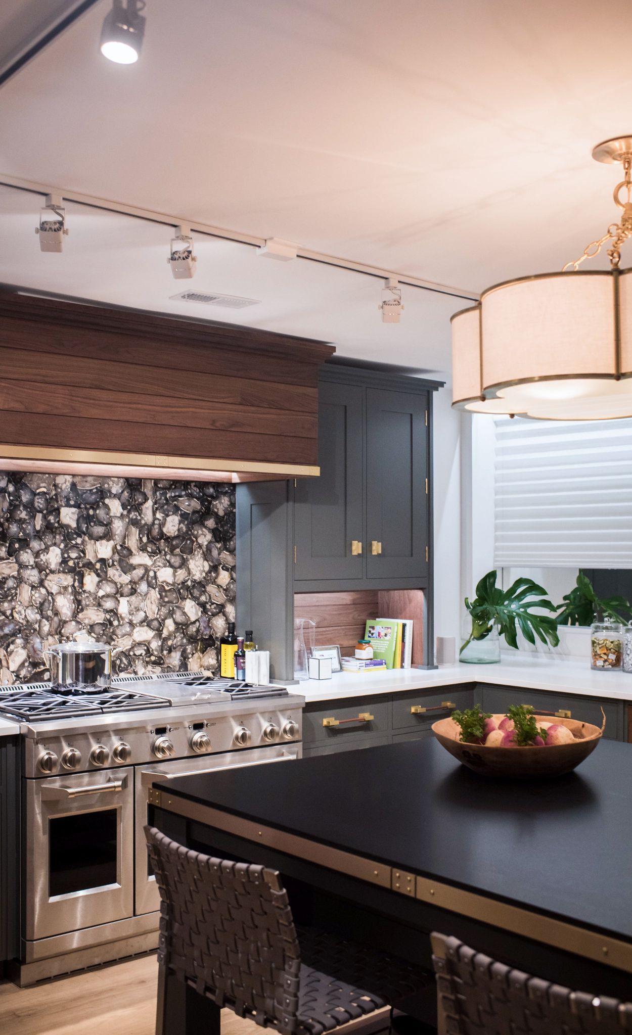 Cambria Blackpool Matte provides a durable soapstone alternative.