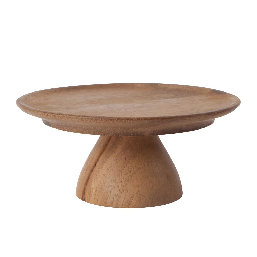 Modern Pantry Small wooden cake stand by Oh Happy Day