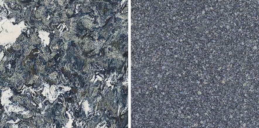 Cambria Islington and Cambria Parys design details.