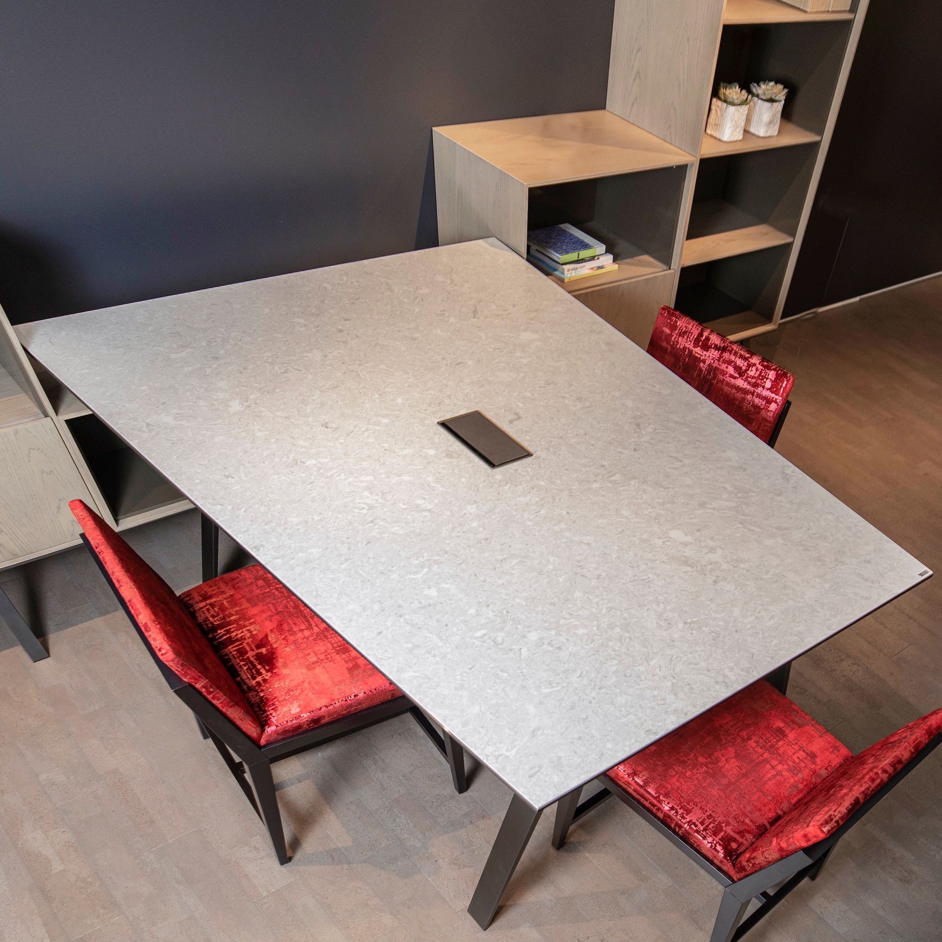 Cambria Highgate custom meeting table.
